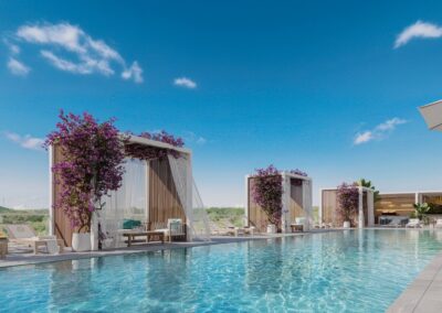 One Hollywood Residences Pool Deck