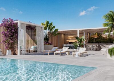 One Hollywood Residences Pool Deck