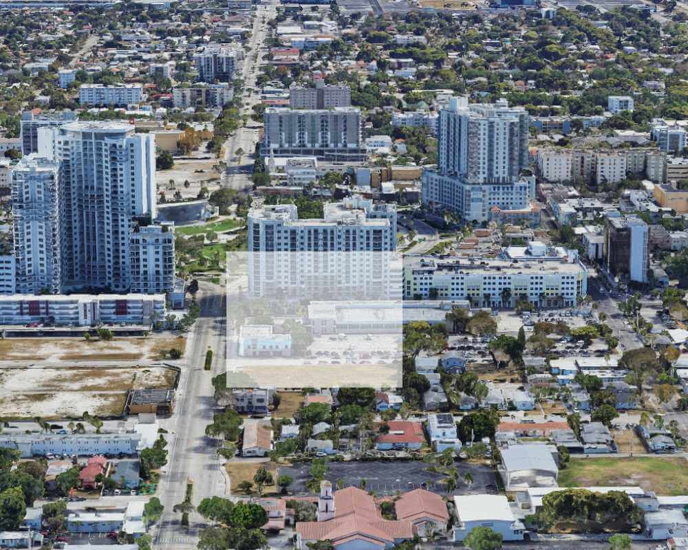 One Hollywood Residences First & Fifth Residences Location in Downtown Miami