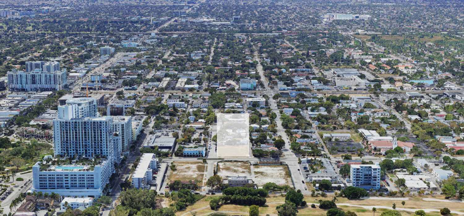 One Hollywood Residences First & Fifth Residences Location in Downtown Miami